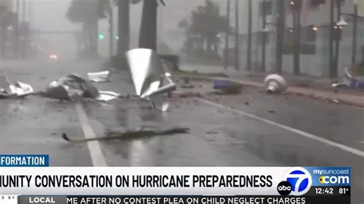 Sarasota County Hurricane Preparedness WWSB ABC7 News at Noon | Haystack News