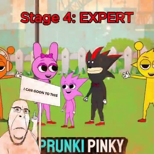 Try not to goon to Sprunki challenge LEVEL EXPERT #fyp #sprunki #gooning