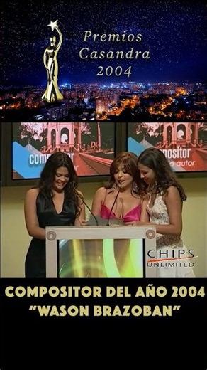 2004 Casandra Awards Songwriter "Wason Brazoban" #shorts #aiditaselman