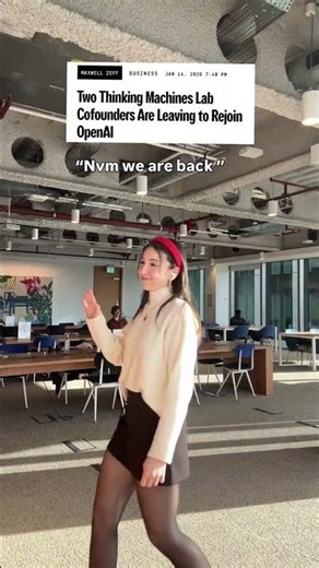 Mira Murati’s $2B Startup Founders REJOIN OpenAI 🚀