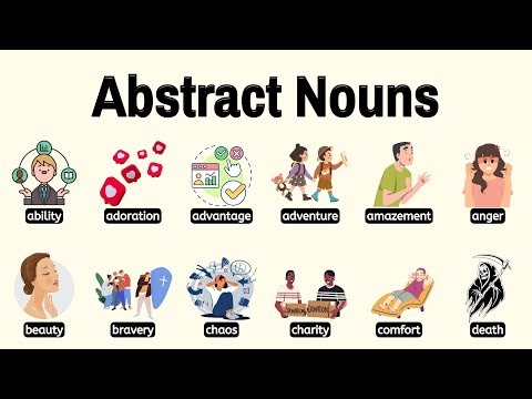 Vocabulary: Abstract Nouns List, Definitions & Example Sentences, Abstract Nouns Listen & Practice