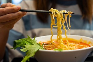 TikToker’s Viral Ramen-Eating Hack Guarantees a No-Slurp Experience (Here’s How to Do It)
