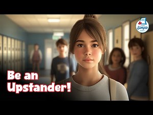 Anti-Bullying Lesson for Kids - Being an Upstander, Not a Bystander - Health Lesson for Students