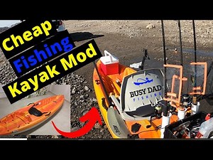 Modifying A Plain $180 Kayak to Fishing Kayak | Cheap Pelican Sentinel 100X Kayak DIY Upgrade