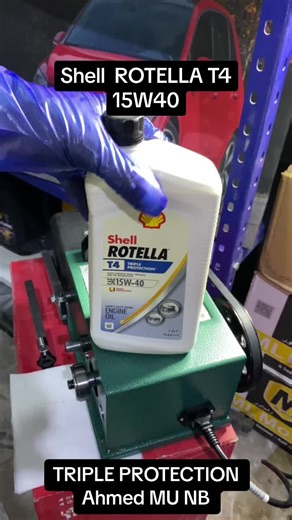 Ahmed MU NB Shell Rotella 15W40 Triple Protection