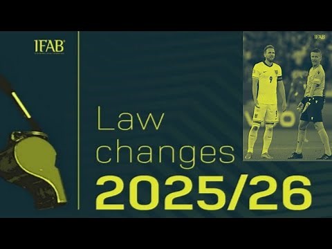 Pre Season Online Event - 2025 Laws of the Game changes