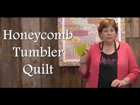 The Honeycomb Tumbler Quilt!