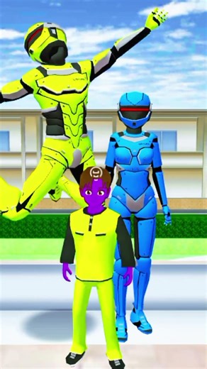 Robots are dancing in sakura school #shorts #shortvideo #viral 💃🕺🎡