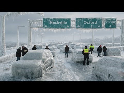NOW in Tennessee and Mississippi USA! Worst ice storm of 2026, emergencies everywhere
