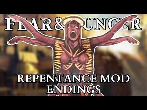 Repentance Mod Fear & Hunger! - All New Endings