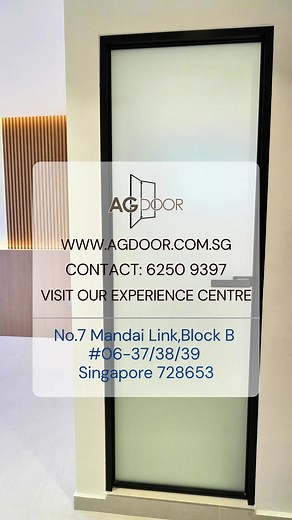 ✨ Upgrade Your Space with AG DOOR ✨ ✨ AG DOOR，为您升级生活空间✨ 🔍 Want to learn more? 📞Contact our experts now at AG Door Pte. Ltd.! 🌐Explore more here: https://beacons.ai/agdoor 🔗 Visit us at WWW.AGDOOR.COM.SG 📱 Call us at 6363 1488 📍 Visit us at No.7 Mandai Link, Block B #06-37/38/39, Singapore 728653 #新加坡玻璃专家 #SoftCloseMagic #glassspecialists #singapore #SoftCloseGlassDoor #glassdoorstyle #GlassDoorGoals #LuxuryGlassDoors #现代家居设计 #软关闭门 #高端生活 #优雅家装 #滑动门设计 #glassspecialist #slidingdoormagic #家居设计