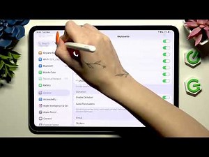 iPad Pro 11 (2025) - How to Turn On Voice Typing