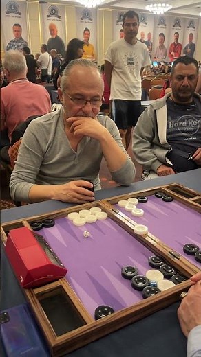 Ahmet Nergiz #backgammon #tavla #tournament #fmgammon #boardgame