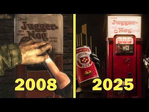 Evolution of Juggernog in Call of Duty Zombies