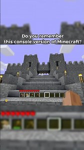 Minecraft first tutorial Xbox 360 #minecraft #fypシ #shots