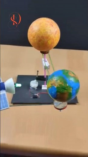 🌍 Earth & Satellite 3D Animation | Space Rotation Model Explained