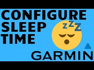 Set Sleep Time for your Garmin Watch - Garmin Do No Disturb Setup