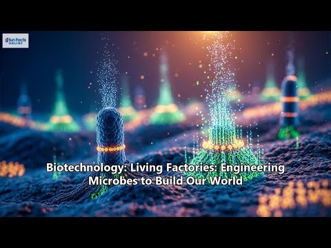 Biotechnology: Living Factories: Engineering Microbes to Build Our World