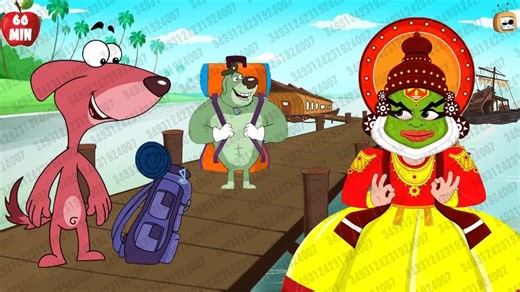 2025.12.25 【Chotoonz TV - Funny Cartoons】老鼠劫持了喀拉拉邦的游船！😂 ：狗狗大战老鼠｜狗狗唐｜老鼠叭叭｜最佳动画合集