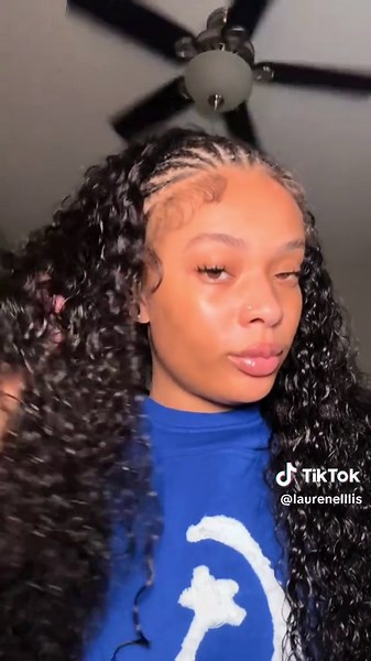 mini braid tutorial ft @ISEEHAIR #iseehairbeauty #halfwig #braid #fyp