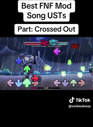 Best Fnf Mod Song USTs | Friday Night Funkin - Indie Cross Plus - Crossed Out | #fyp #fnf #fridaynightfunkin #fnfmod #indiecross