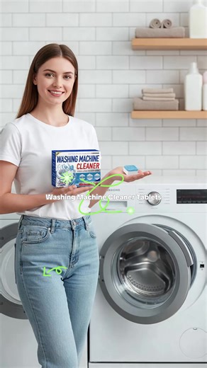 Washing machine cleaner and descaler tablets, 24 tablets per pack. Cleans, deodorizes, and cleans the inner drum. Suitable for all types of washing machines. Deep cleaning washing machine deodorizer.