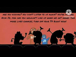 Minions Watching Nick Jr (2001-2003) Anti piracy screen remastered + no paramount block