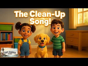 The Clean Up Song | Fun Kids Song for Tidying Up