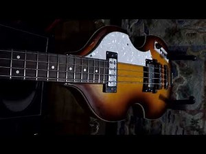 Hofner Ignition Series Vintage Violin Bass - The Beatles Bass Demo