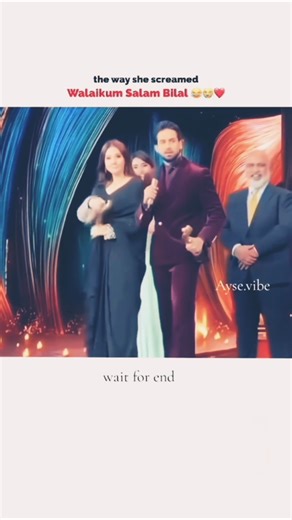 Bilal abbas reaction on the girl that screaming in hum award show #bilalabbaskhan #love #ytshorts