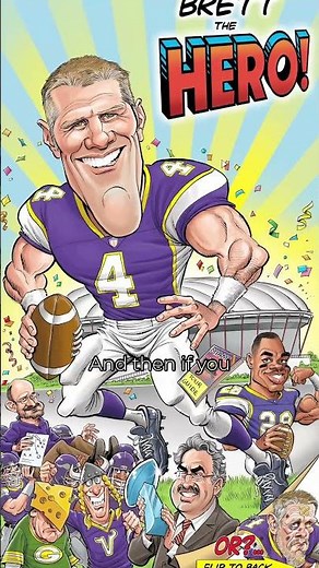How Brett Favre Went From Hero to Villain in Minnesota #nfl #vikings #shorts