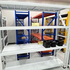[Hot Item] Heavy-Duty Adjustable Cold-Rolled Steel Warehouse Racks for Industrial Use