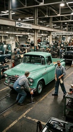 How They Built the Icon: 1957 Chevy C10 #chevrolet #c10 #restoration