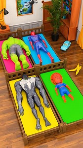 Red Spidey Popping Stinky Ballons.... | Big Star Animation