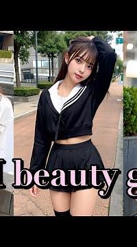 【4K】Schoolgirl in knee-socks #aiart