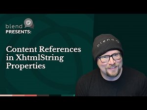 Content References in XhtmlString Properties | Ep 4 | Optimizely CMS with Bob