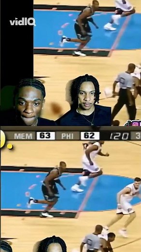 Unbelievable Iverson Moves! Reaction! #shorts #viral #alleniverson #jojolondonn