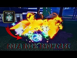 Deku One For All 100% Showcase! [AFSX | Anime Fighting Simulator X] (ROBLOX)