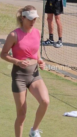 Dynamic Tennis Warm-Up Light Jogging #tennis #jogging #dynamicwarmup #bodyactivation #wta
