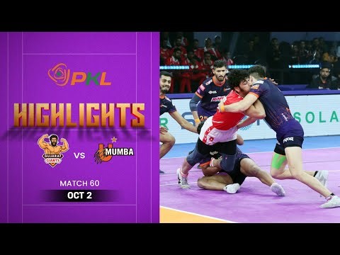 Pro Kabaddi Highlights: #GujaratGiants vs #UMumba | October 2 | PKL Season 12