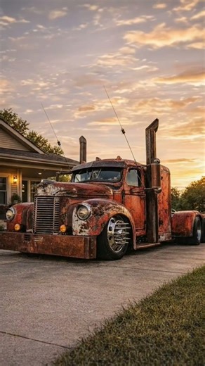 1941/1942 International Harvester Rat Rod truck #truck #international