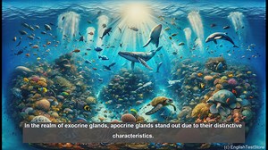 Apocrine gland in biology