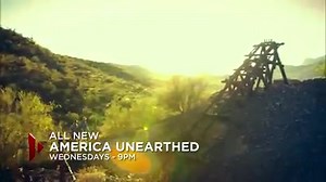 AMERICA UNEARTHED, a fascinating new archaeology series led by real-life Indiana Jones Scott Wolter, delves into lost civilizations, ancient symbols and religious relics that reveal the often surprising history of the Americas, and suggesting that that the history we all know may not always be the whole story. Every Wednesday at 9pm. | HISTORY