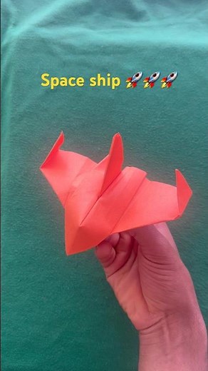 DIY Paper Spaceship | Simple, Cool & Fun 🚀
