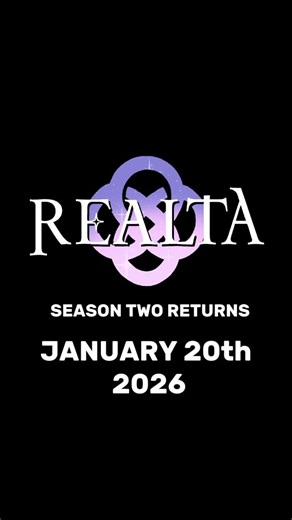 Rachel Eaton on Instagram: "The second half of Realta season 2 returns January 20, 2026 You can read season 1 and the first half of season 2 right now for free on @webtoonofficial ✨ I’m afraid of how many readers I’ve lost due to such a long hiatus, but for everyone who has waited patiently, or if you’re new, thank you so much. My health forced me to stop creating for a while, and I still struggle daily, but not nearly as much as I used to. I’m so excited to see your theories and comments again,