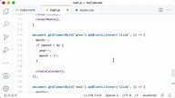 #18 今月に戻れるようにしよう | JavaScriptでカレンダーを作ろう - プログラミングならドットインストール