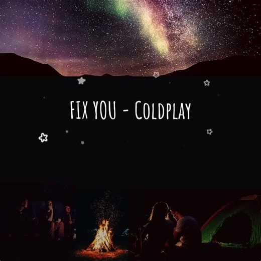 Coldplay Fix You Karaoke Lyrics | Sing Along Duet Song