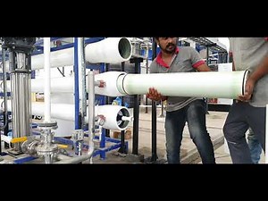 How to do #RO #Membrane (hydranautics membrane) installation in 8 inch #PRESSURETUBE [UHD]