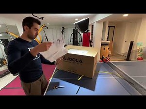 New Joola Infinity Table Tennis Robot unboxing 4-19-22