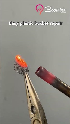 Easy plastic bucket repair! #easy #plasticbucket #fix #trick